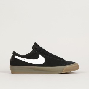 Nike SB Blazer Low Pro GT Black White Gum